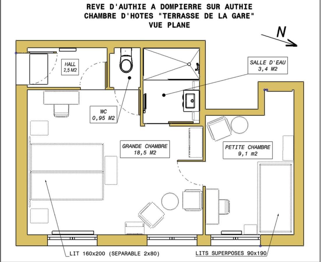 Bed and Breakfast Reve D'Authie Dompierre-sur-Authie Zewnętrze zdjęcie